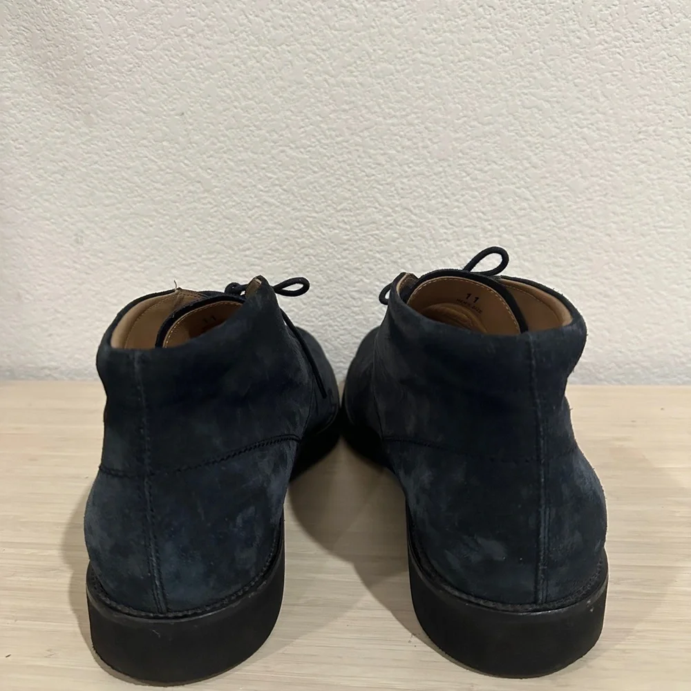TOD'S Polacco‎ Navy Suede Chukka Boot